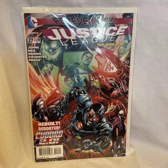 Forever Evil Justice League Vol 2 #27 Forever Doomed 2014 Ivan Reis Joe Prado Ro - Picture 11 of 12